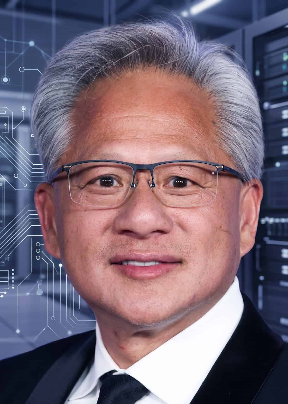 Jensen Huang headshot